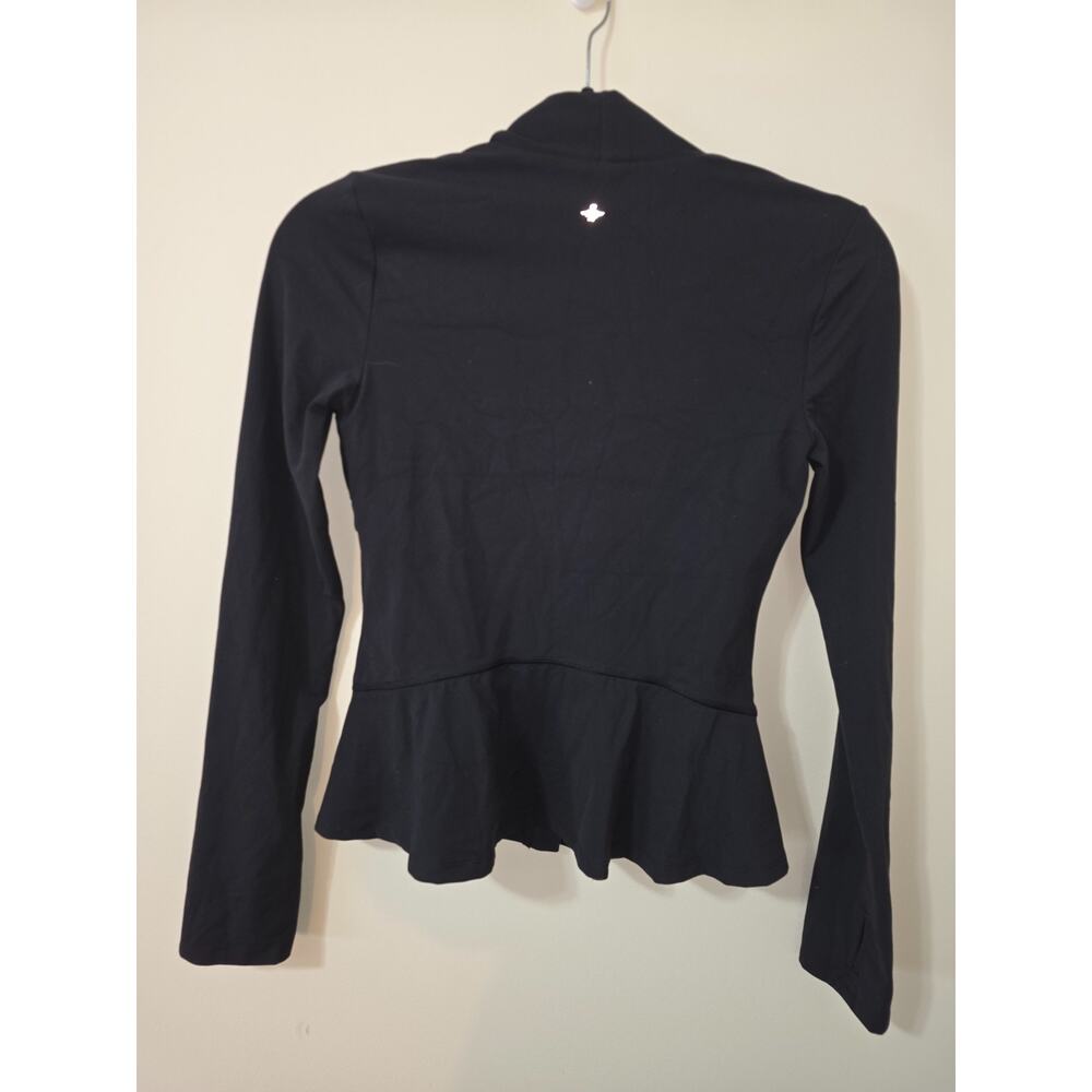 Halara UltraSculpt Mock Neck Push-Up Long Sleeve Thumb Hole Yoga Jacket XS - Picture 2 of 2